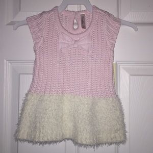 Cherokee knit baby dress